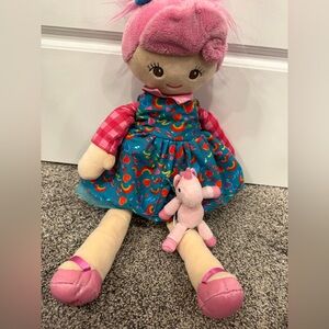Scentsy Buddy Capri Plush 18" Doll Friend